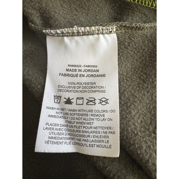 Nike Dri-FIT Full Zip Hoodie Jacket Athletic Activewear Green Small - Picture 5 of 5